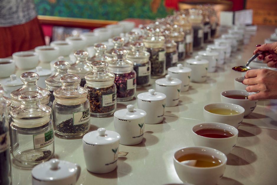 Degustación de té